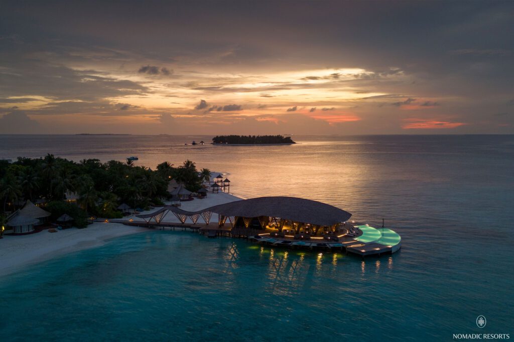 Sustainable Luxury at Maldives Sunset Bar