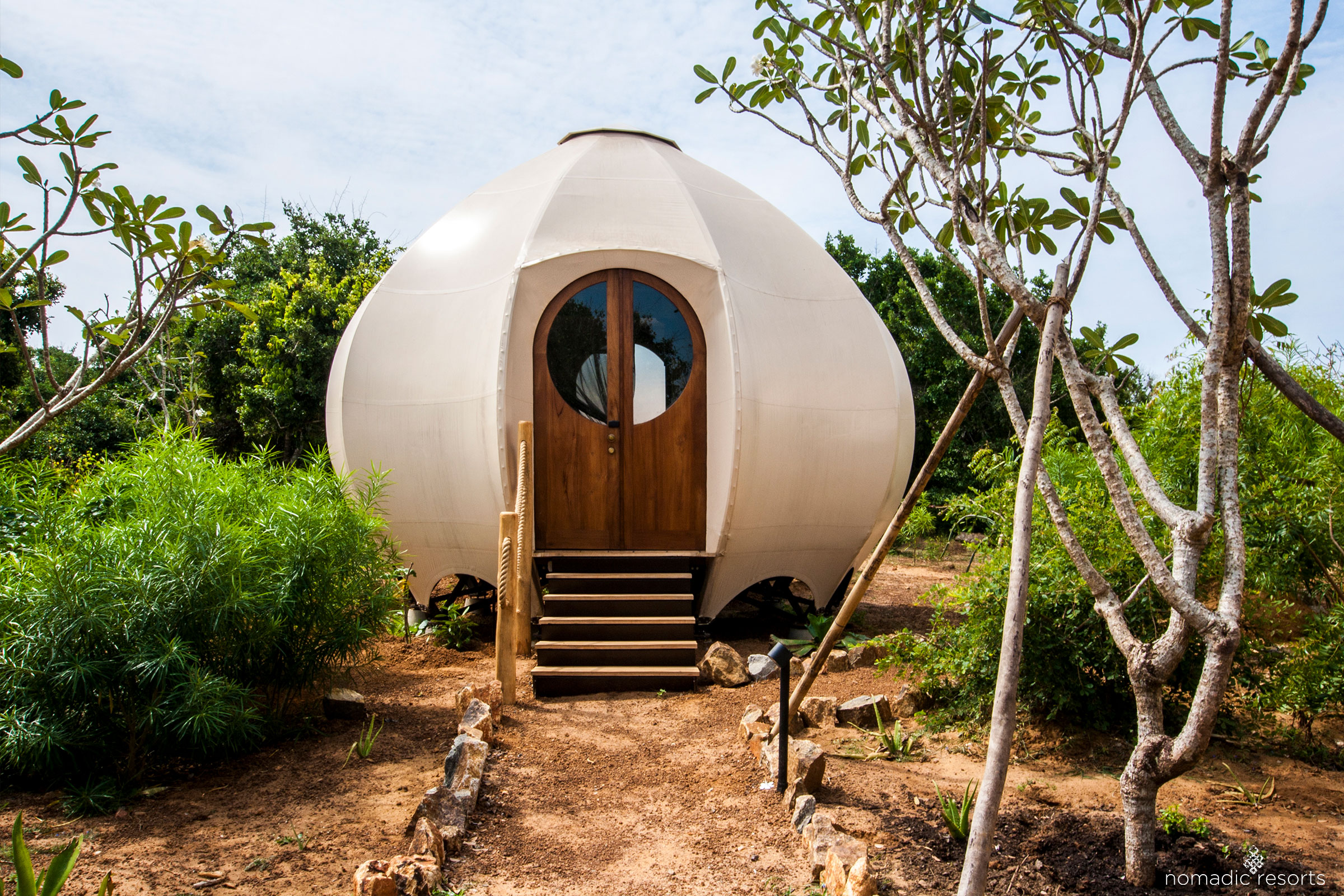 The Urchin, the second pod designed by Nomadic Resorts.
