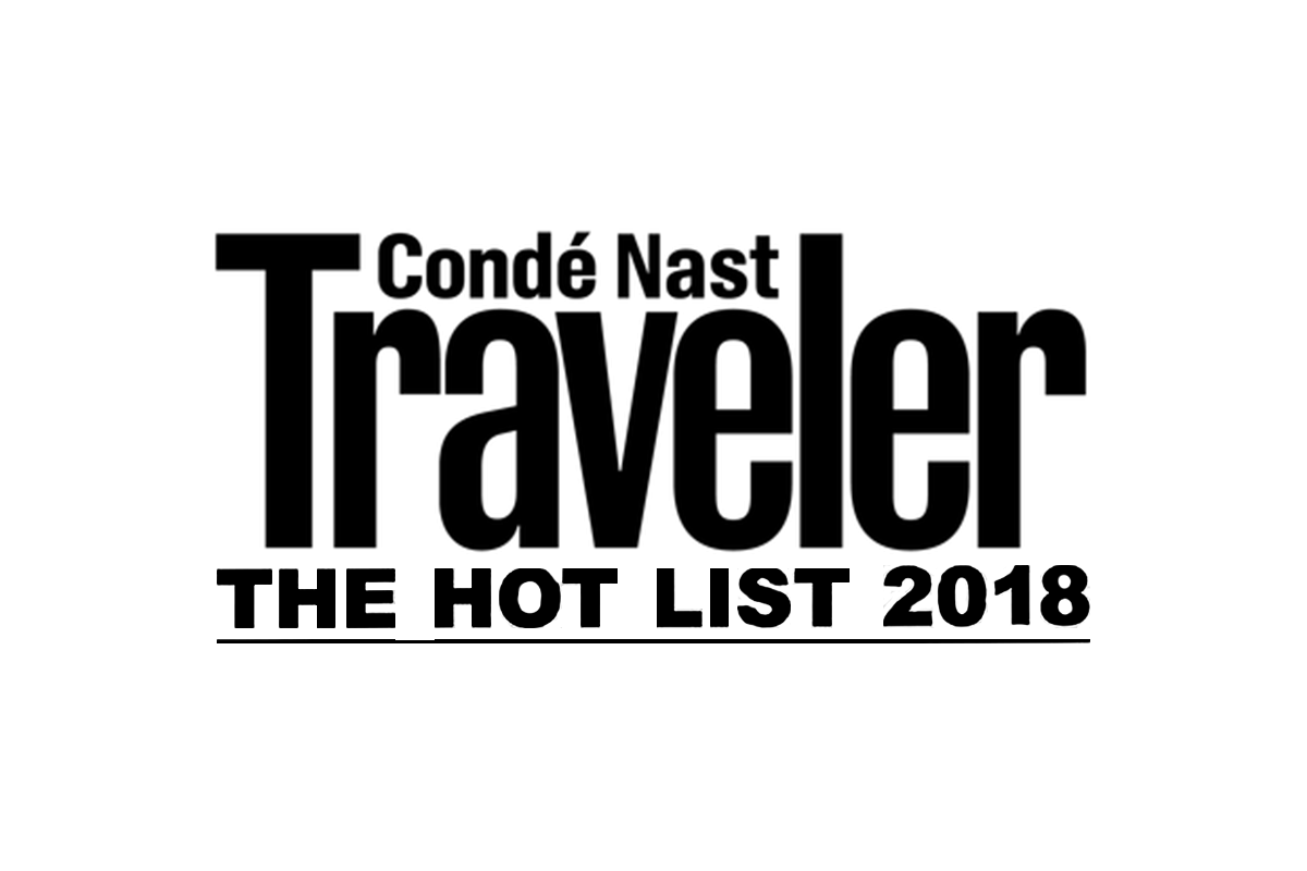 2018 Conde Nast Traveler Hot List logo